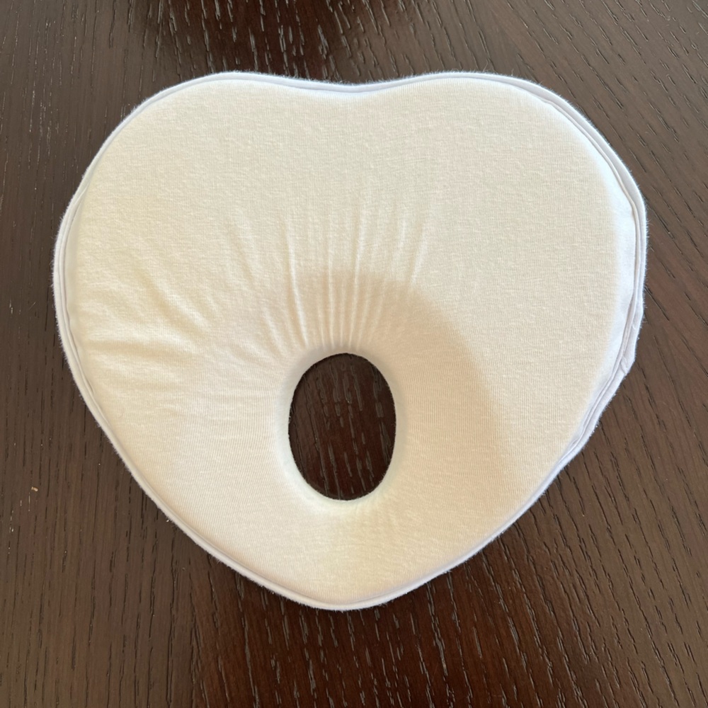 Breathable Organic Cotton pillow for flat head prevention